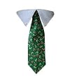 Pet Tie - Red & Green Candy Cane Christmas Dog Tie - Made in the USA - Large
