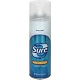Sure Anti-Perspirant & Deodorant Spray, Regular Scent- 6 Oz