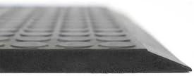 Ergomat Basic Smooth Anti-Fatigue Mat, 4' X 16', Anthracite