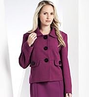 Petite Single Breasted 3 Button Jacket