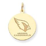 14K Arizona Cardinals Large Disc W/Name & Logo - NF18