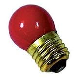 Adorama Mini Darkroom Safelight Bulb, 7.5 Watt Light Amber (OC) Filtered