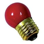 Adorama Mini Darkroom Safelight Bulb, 7.5 Watt Light Amber (OC) Filtered