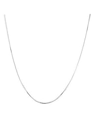 Sterling Silver Octagon Snake Chain 20in