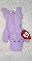 1998 McDonalds Happy Meal Toy Ty Teenie Beanie Babies #6 Happy the Hippo - Plush