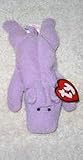 1998 McDonalds Happy Meal Toy Ty Teenie Beanie Babies #6 Happy the Hippo - Plush