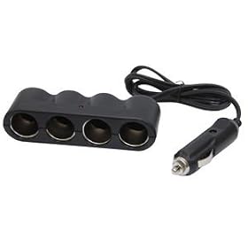 4 WAY CIGARETTE CAR LORRY MULTI SOCKET 12V 24V