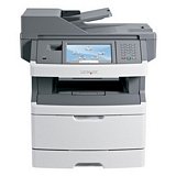 X464de Multifunction Laser Printer w/Networking, Faxing & Duplexing (LEX13C ....