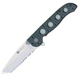 Columbia River Knife M16-12Z 3 M16 Series Carson Design Knives Combined Razor-Sharp Triple-Point Serrated cutting edge