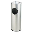 Click here to buy Ash Trash Container with Sand Urn, 3-1 2 Gallon, 27H, Stainless Steel URI1100SSS by United Receptacle.