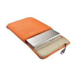 LaCie Coat MacBook Notebooktasche 43,2 cm (17 Zoll), Luftpolsterschutz, Innentasche f&uuml;r Zubeh&ouml;r, orange