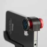 Olloclip Quick-Connect Lens Solution for iPhone 4S/4 Red OLO-LENS-IP4S-RED