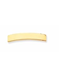 14K Gold 47 x 8.5 x 1.25mm ID Plate