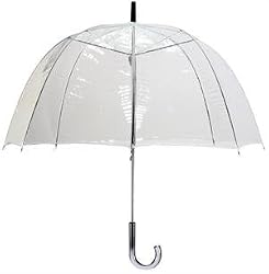 Leighton, Bubble Umbrella with Silver Handle