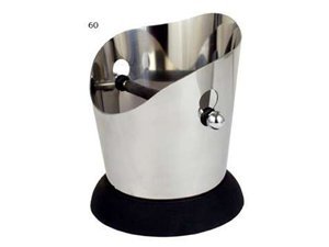 European Gift and Houseware Knock Box, Stainless.
