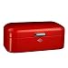 GRANDY Brotkasten, Retrostil 40er-Jahre, rot, Breadbox, WESCO