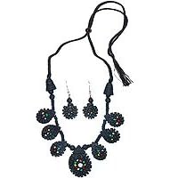 Designer Jewellery Necklace and Earing In Terracota Handcrafted Gifts