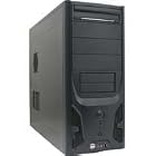 ACMC-22B アクティス 電源無しミドルタワーPCケース ブラック