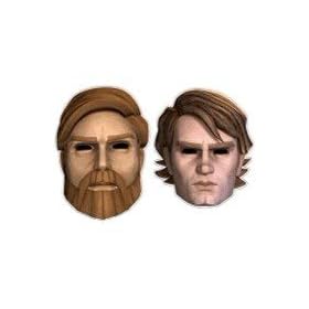 PACK OF 6 STAR WARS MASKS