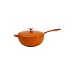 Mario Batali 4-Quart Risotto and Saucier Pan, Persimmon