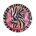 Animal Print Steering Wheel Cover and Shoulder Pad - Tiger