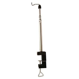 Click here to buy Extendable Rotary Tool Holder Stand - Table or Bench Clamp by Findingking.