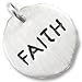 Faith Charm Tag Sterling Silver by Rembrandt