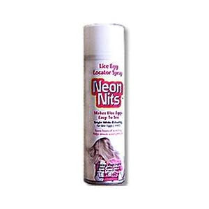 Neon Nits, Lice Egg, Nit Locator Hair Treatment Spray, NEW !! White Formula for lighter color hair. by Neon Nits
