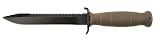 Glock Serrated Edge Knife With Olive Handle Md: KO17681.