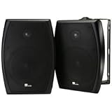Pure Acoustics PX255 5-1/4" Outdoor Speaker Pair Black