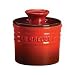 Le Creuset Stoneware Butter Crock, Cherry