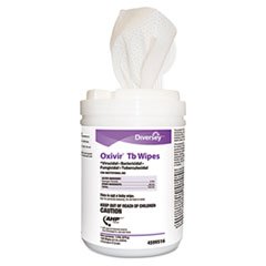 Oxivir TB Disinfectant Wipes 6 x 7 White 160 per Canister