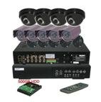 9 Channel DVR with 9 CCD Color Cameras and Seagate 500GB Hard Drive Security System AVT779-9CAM2