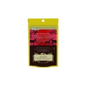 Addiction Raw Dehydrated Dog Food, Homestyle Venison and Cranberry, 4oz by Addiction Pet Foods