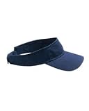 Solid 3-Panel Twill Visor