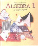 Teachers Edition Algebra 1 An Integrated Approach