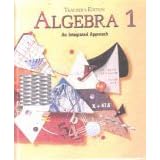 Teacher's Edition Algebra 1 An Integrated Approach by 