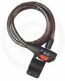 TRIMAFLEX® COILED CABLE LOCKS (6 feet long) MOTORCYCLE / BICYCLE - NEW