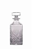 LONGFORD 24% CRYSTAL SQUARE WINE DECANTER