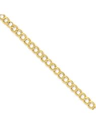 14k Gold 5.7mm Double Link Chain 18 Inches