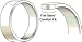 King Will 8mm Men Tungsten Metal Ring Hammered Multi faceted Design Wedding Band Polished Comfort-Fit