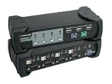 4PORT VGA USB PS2 Trulink KVM Switch with Cable and Audio