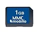 Transcend
-
MMC
Mobile
1GB
-
Dual
Voltage
Multimedia
Card

(TS1GRMMC4)