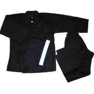 Kimono de KEMPO Tenue de KEMPO BLACK KARATE/KEMPO SUIT Size 3/160cm