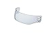Ronin R5 Vented Cut Hockey Visor with Anti Fog and Anti Scratch Coating - Impact Resistant - Universal Helmet Fit - CE Certified