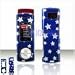 BLUE STARS DESIGN SNAP-ON COVER HARD CASE PHONE PROTECTOR for SAMSUNG JUKE SCH-U470