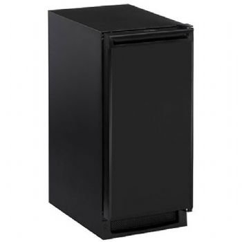 U Line 2000 Series BI2115B00 15 Ice Maker, 25 Lbs. of Ice Storage - Black