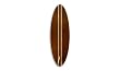 Ecotots Surfin Kids Surfboard Growth Chart - Cocoa