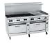 Vulcan 72-CC-6B-36G 72 Gas Endurance Restaurant Range With 6 Open Burners, 36 Manual Control Griddle And Two Large Convection Ovens