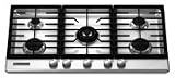 KitchenAid 36 5-Burner Gas Cooktop